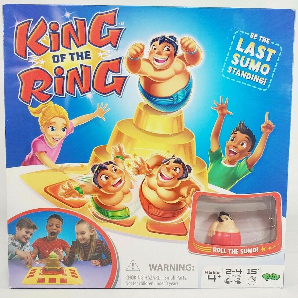 King of the Ring Last Sumo Standing - Children's Family Game Ages 4+  - NEW